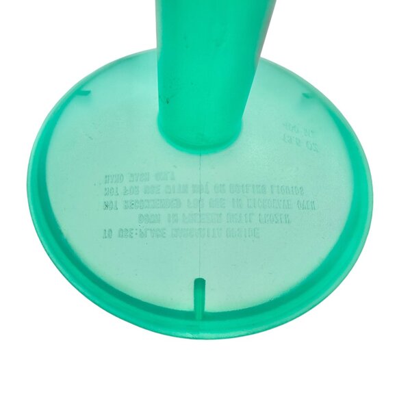 Frozen Liquid Margarita Glasses Set Of 2 13.5 Oz Pink and Green Freeze First - Picture 3 of 6